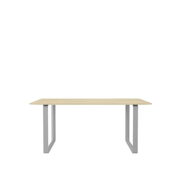 70/70 Dining Table 170x85 Oak Veneer/ Gray