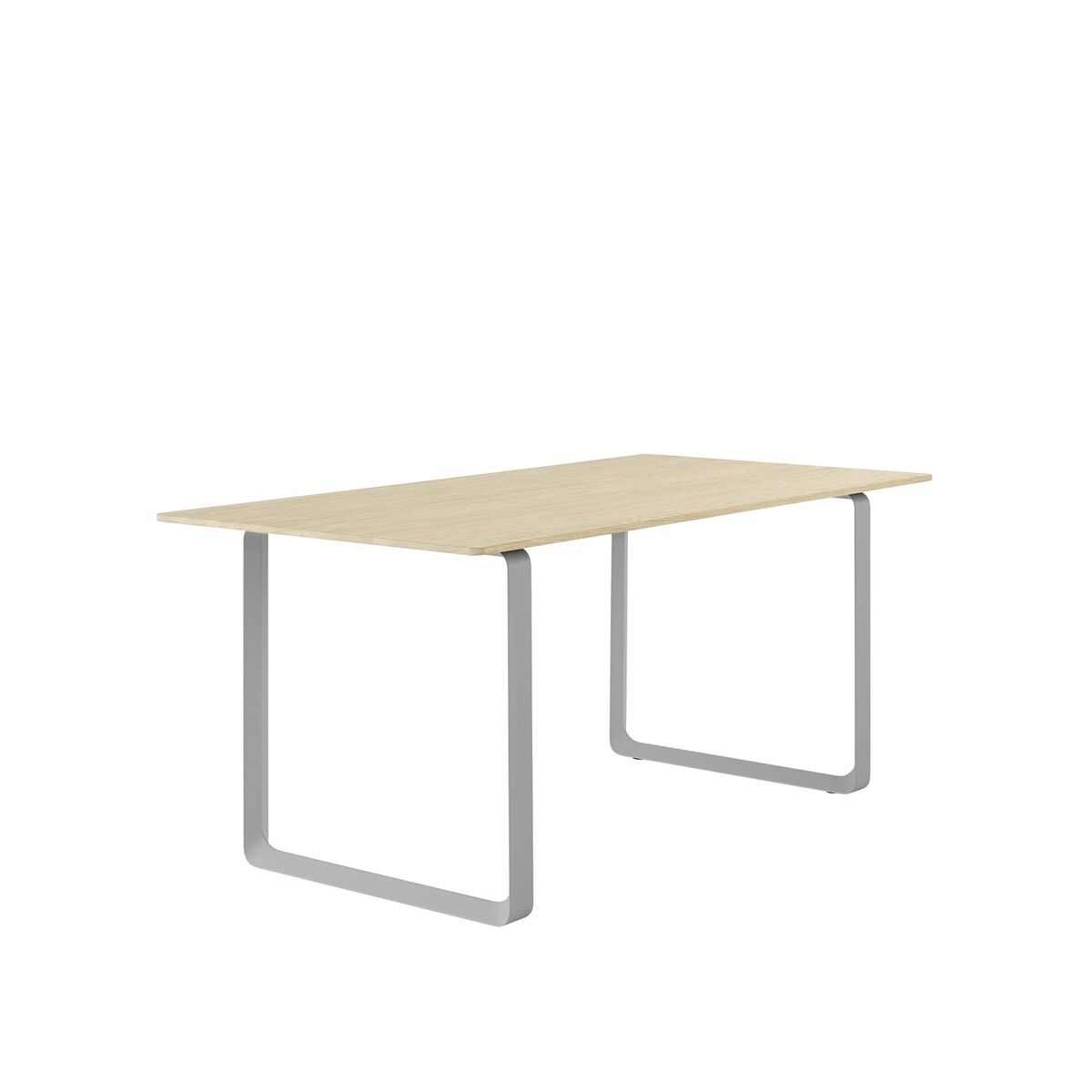 70/70 Spisebord 170x85 Egetræfiner/Grå