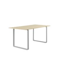 70/70 Spisebord 170x85 Egetræfiner/Grå