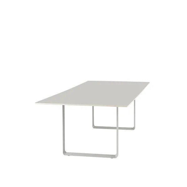70/70 Dining Table 170x85 Gray Linoleum/ Gray