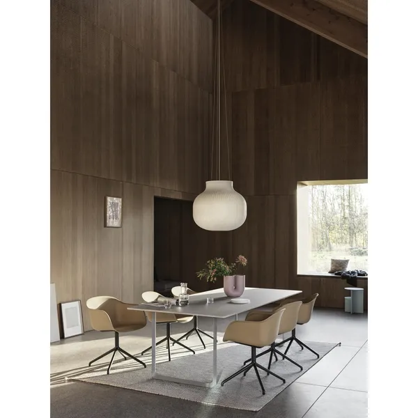 70/70 Matbord 170x85 Massiv Ek/ Sandfärgad