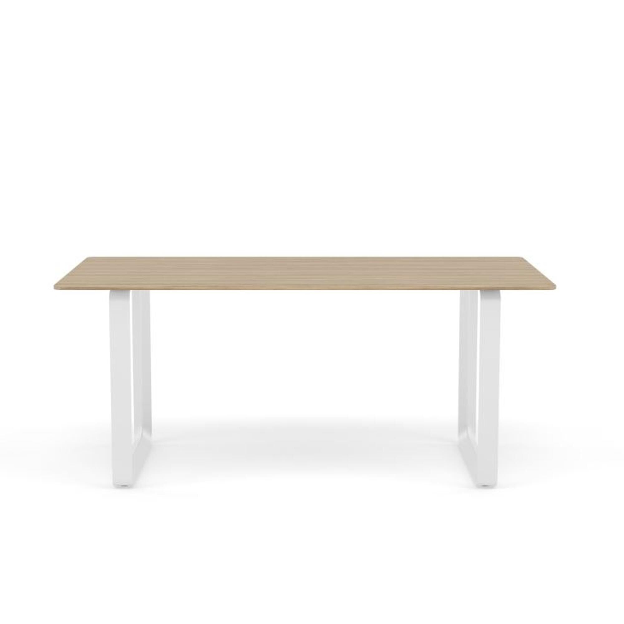 70/70 Spisebord 170x85 Eik/ Hvit