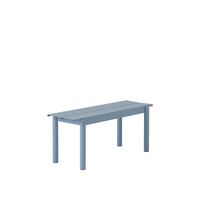 Linear Steel Bænk 110x34 cm Pale Blue
