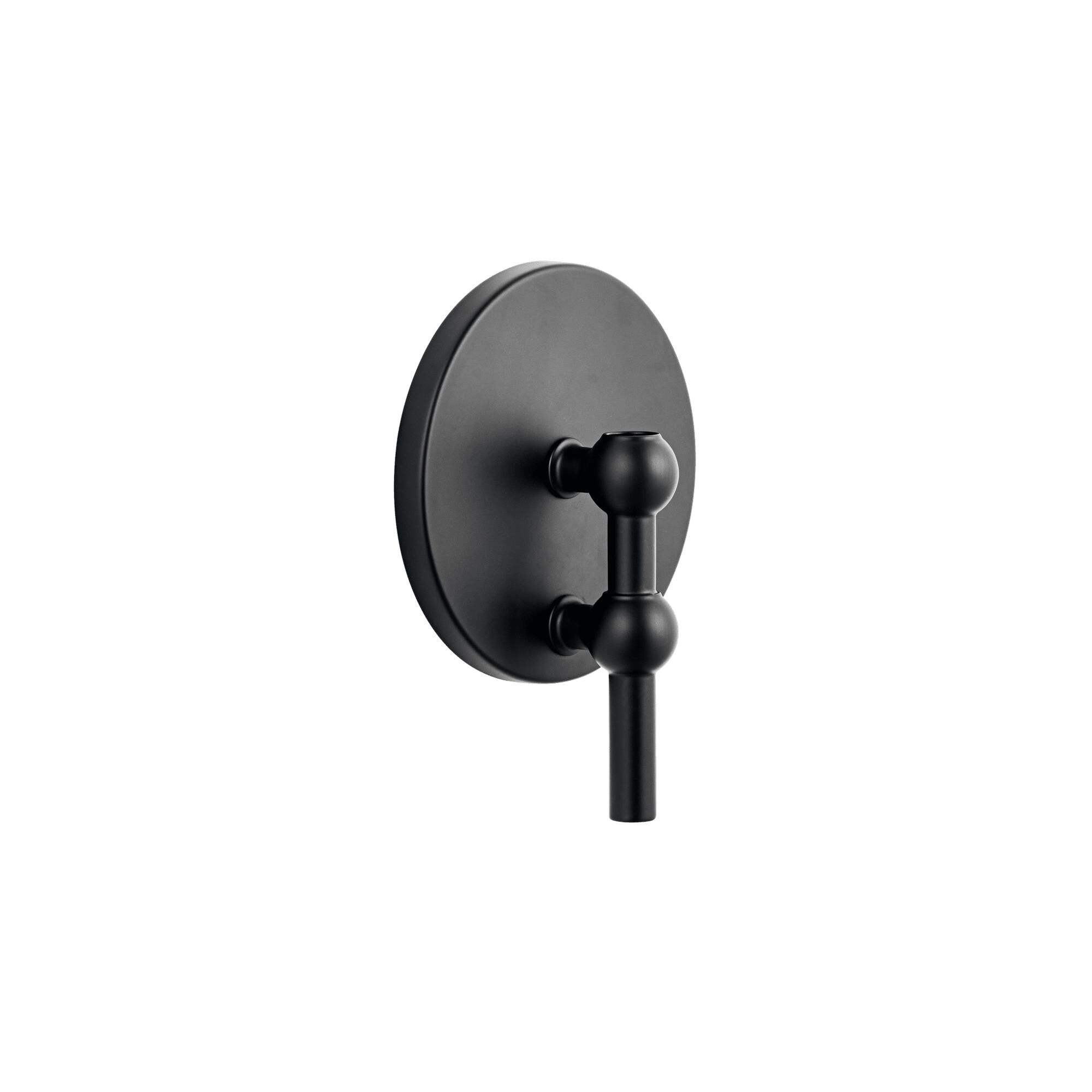 Wall Candle Holder H14.5 Black