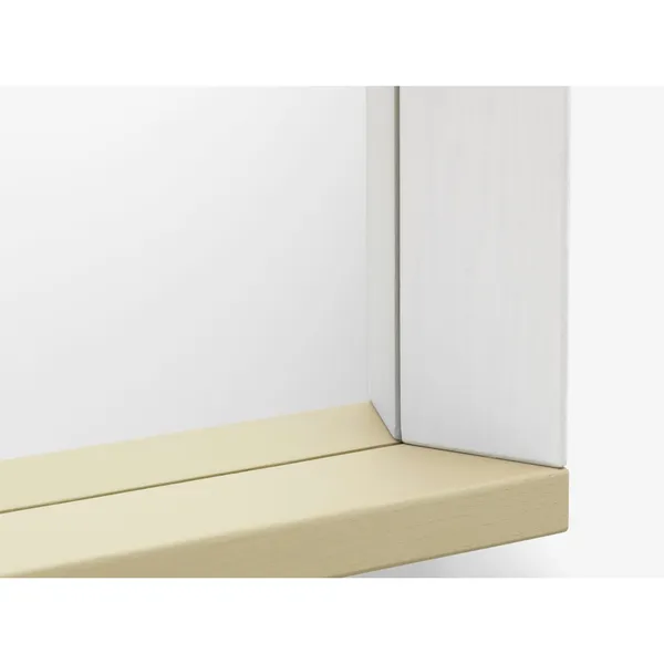 Color Frame Mirror Large Neutral