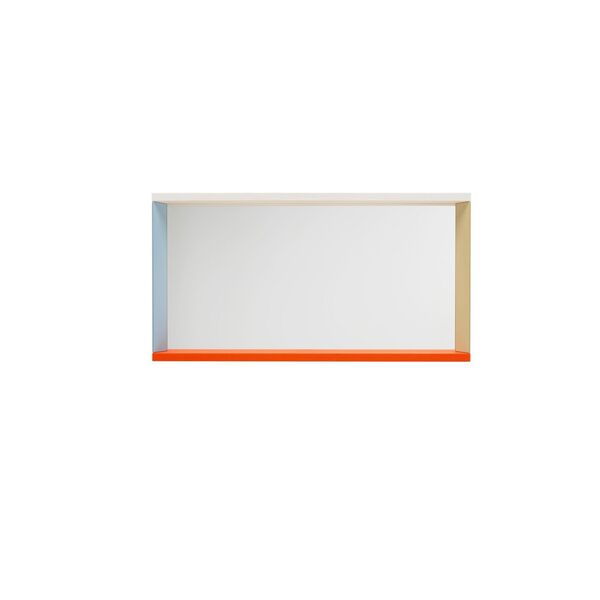Color Frame Miroir Bleu Moyen/Orange