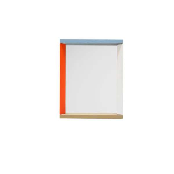 Colour Frame Speil Liten Blå/ Oransje