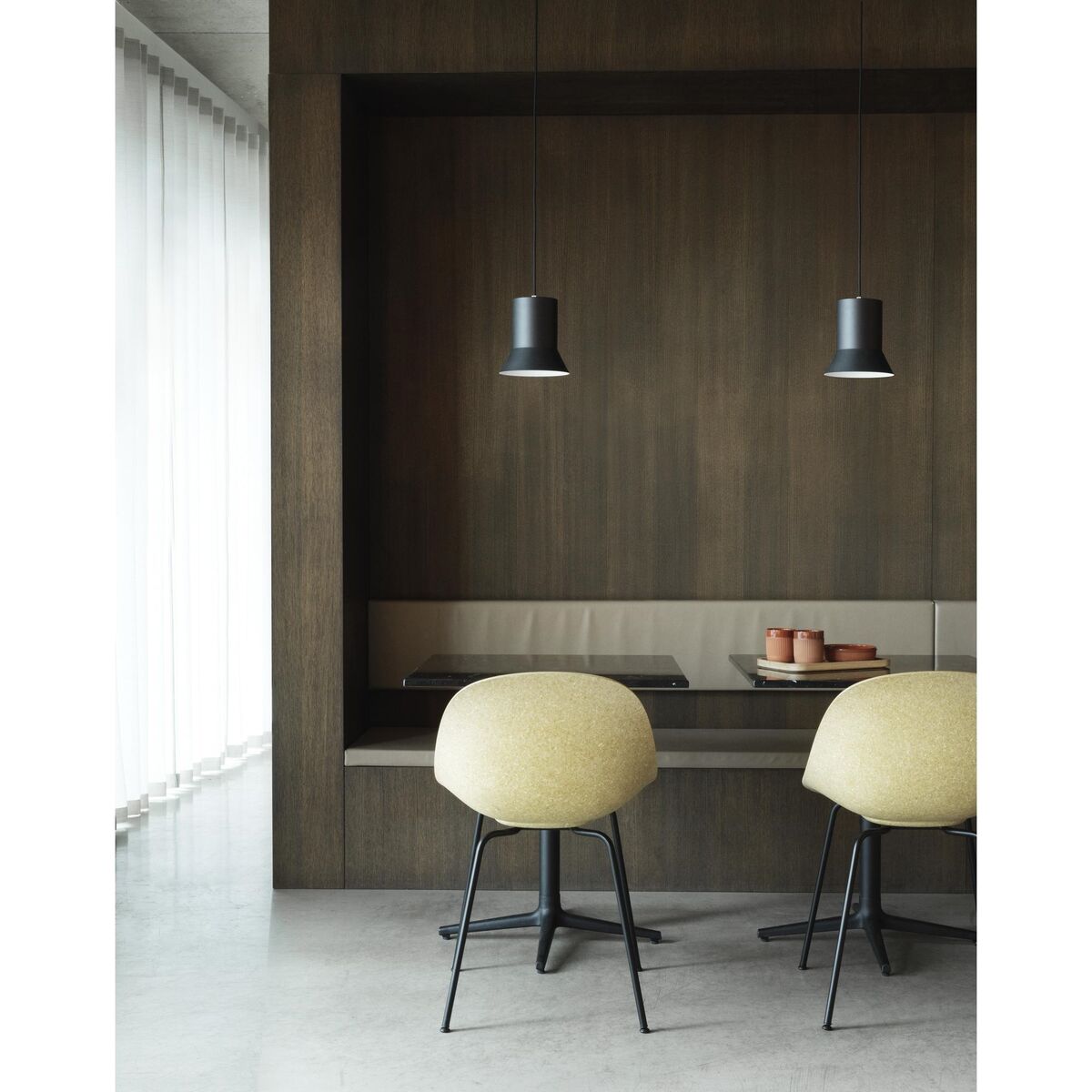 Silla de Comedor Mate Crema/ Acero/Cáñamo