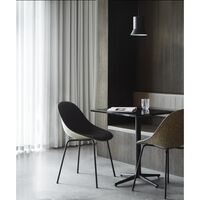 Matt Dining Chair Black/Steel/Hemp