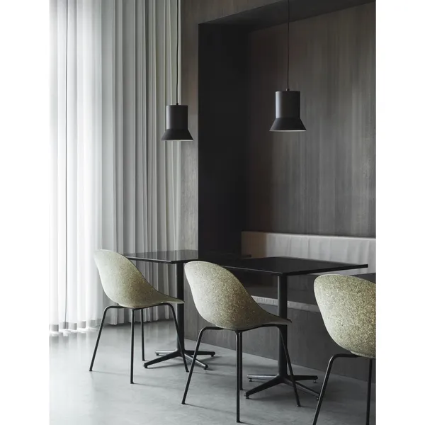 Matt Dining Chair Black/Steel/Seaweed