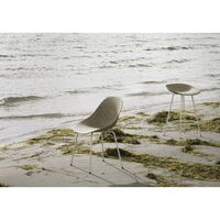 Matt Barstool 65 cm Black/Steel/Hemp