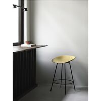 Matt Barstool 65 cm Black/Steel/Seaweed
