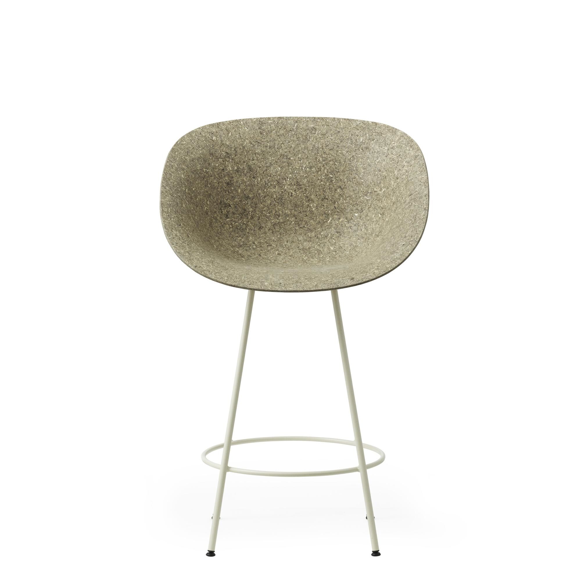 Mat Barstol Med Armln 65 cm Creme/Stl/Seaweed
