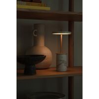 Asteria Move Portable Lamp Mini White Marble