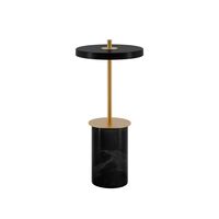 Asteria Move Bærbar Lampe Mini Sort Marmor