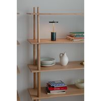 Asteria Move Bærbar Lampe Mini Sort Marmor
