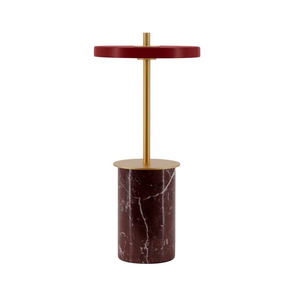 Asteria Move Portable Lamp Mini Red Marble