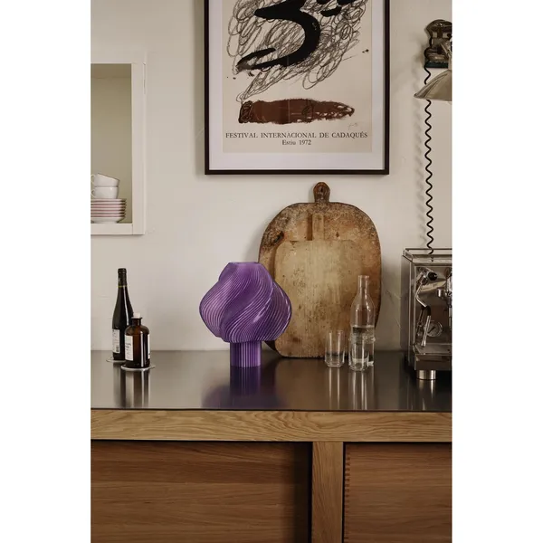 Crème Atelier Soft Serve Grande Table Lamp Lavender Sorbet