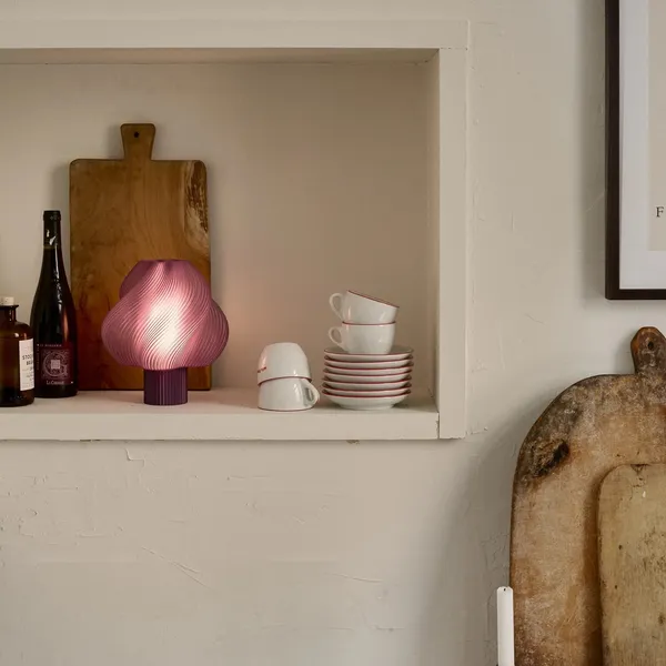 Crème Atelier Softeis Tragbare Lampe Lavendelsorbet