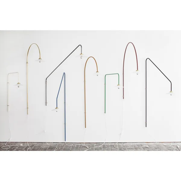 Hanging Lamp N°4 Wall Lamp Blue