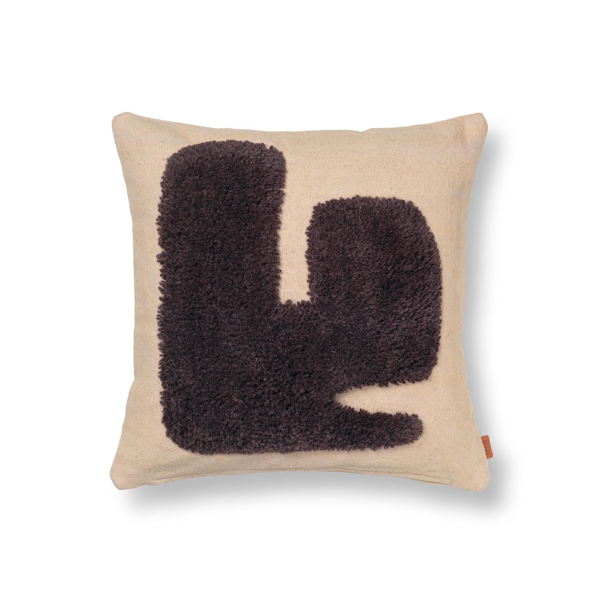 Lay Pude Sand/Dark Brown