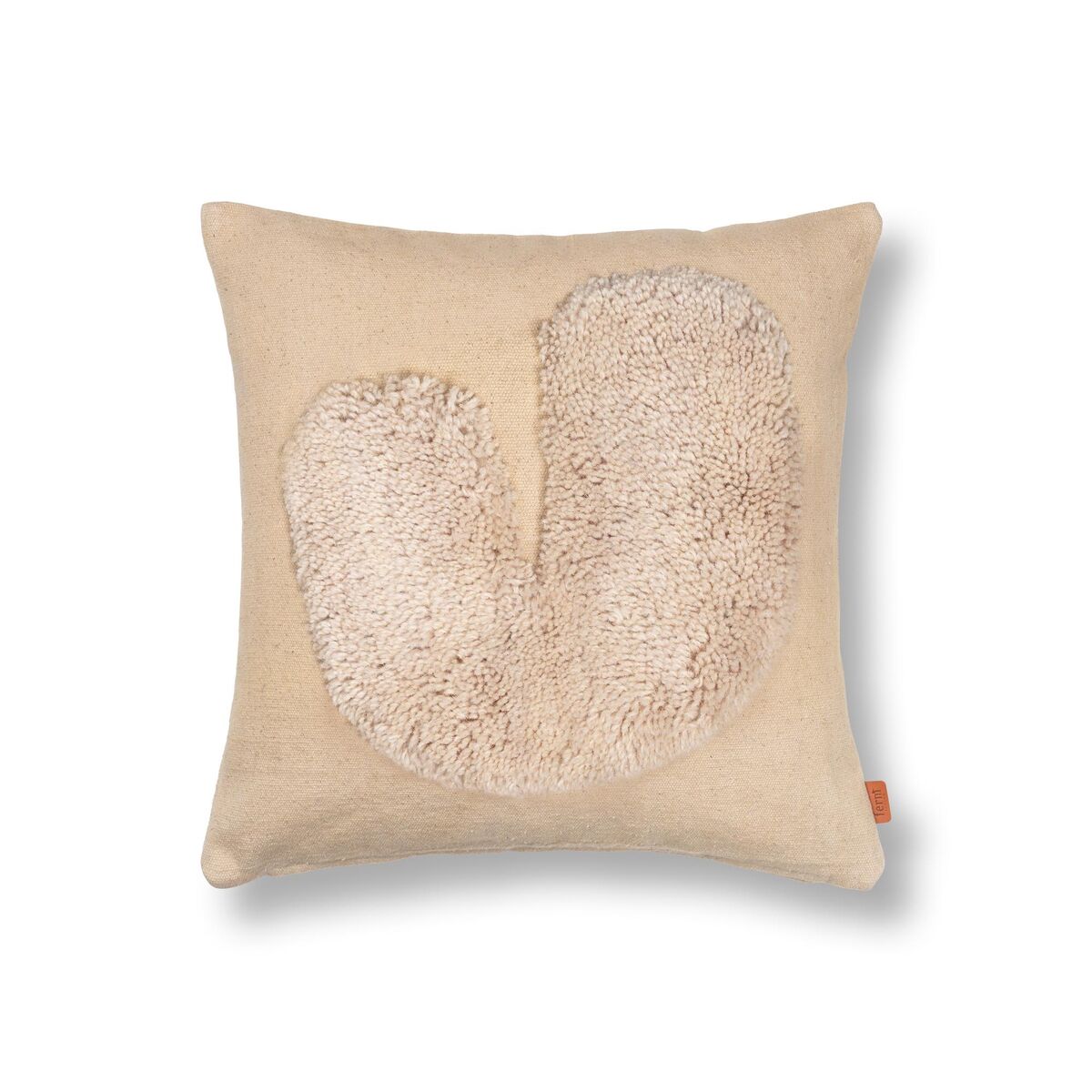 Lay Cushion Sand/ Off-white