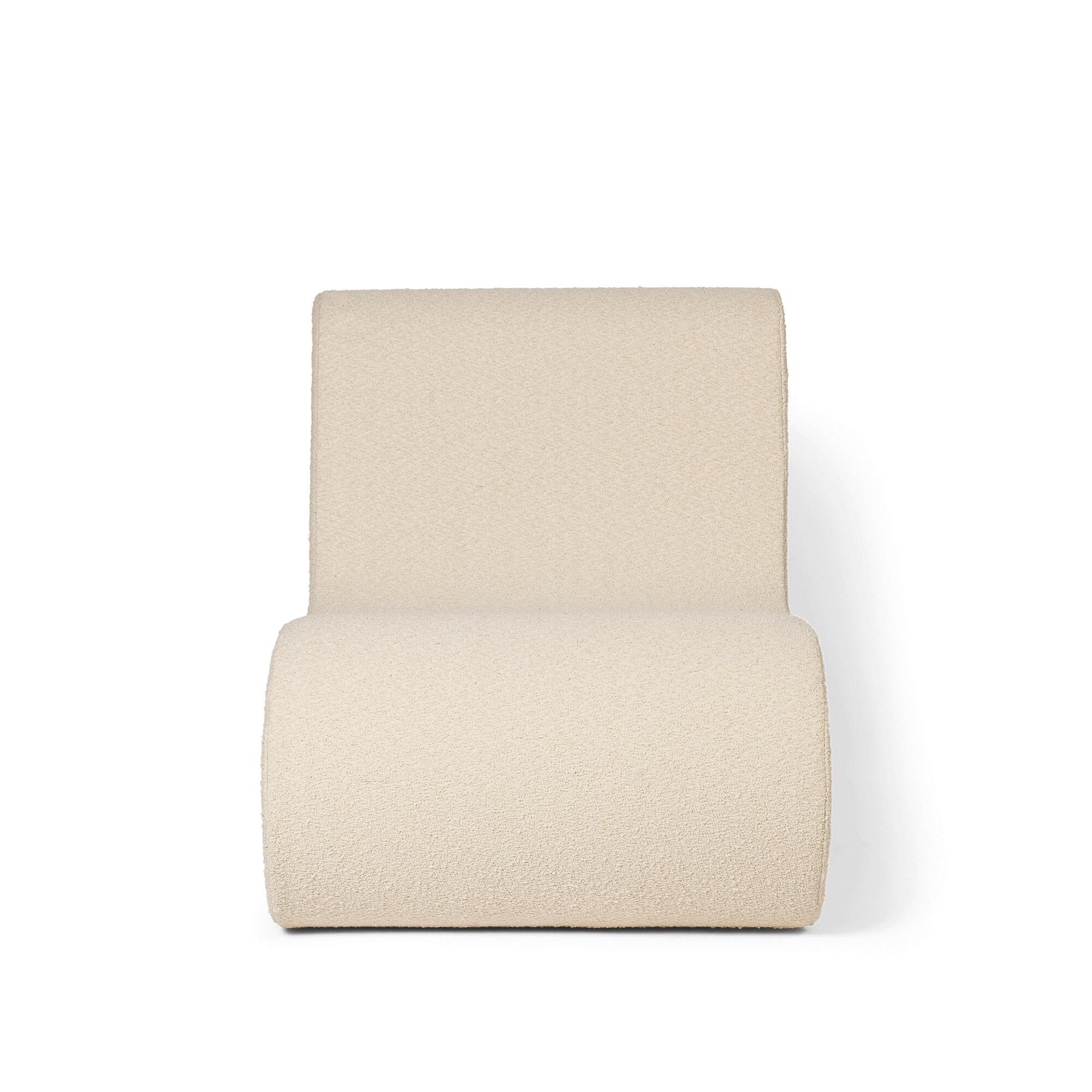 Rouli Center Module Pure Bouclé/Off-White