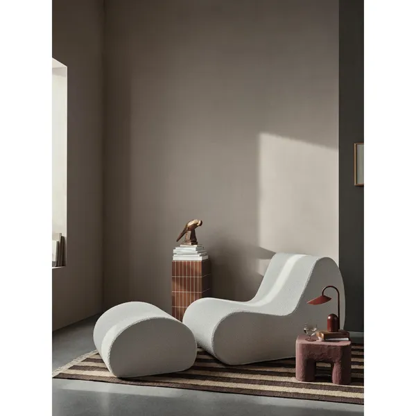 Rouli Center Module Pure Bouclé/Off-White