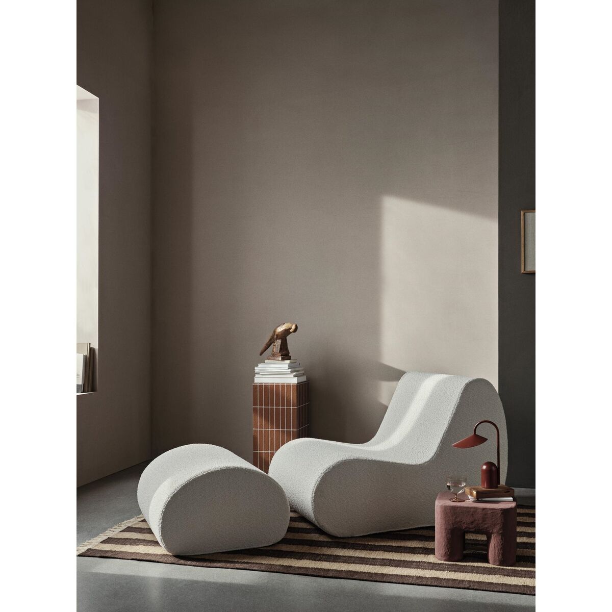 Rouli Mittelmodul Pure Bouclé/Off-White