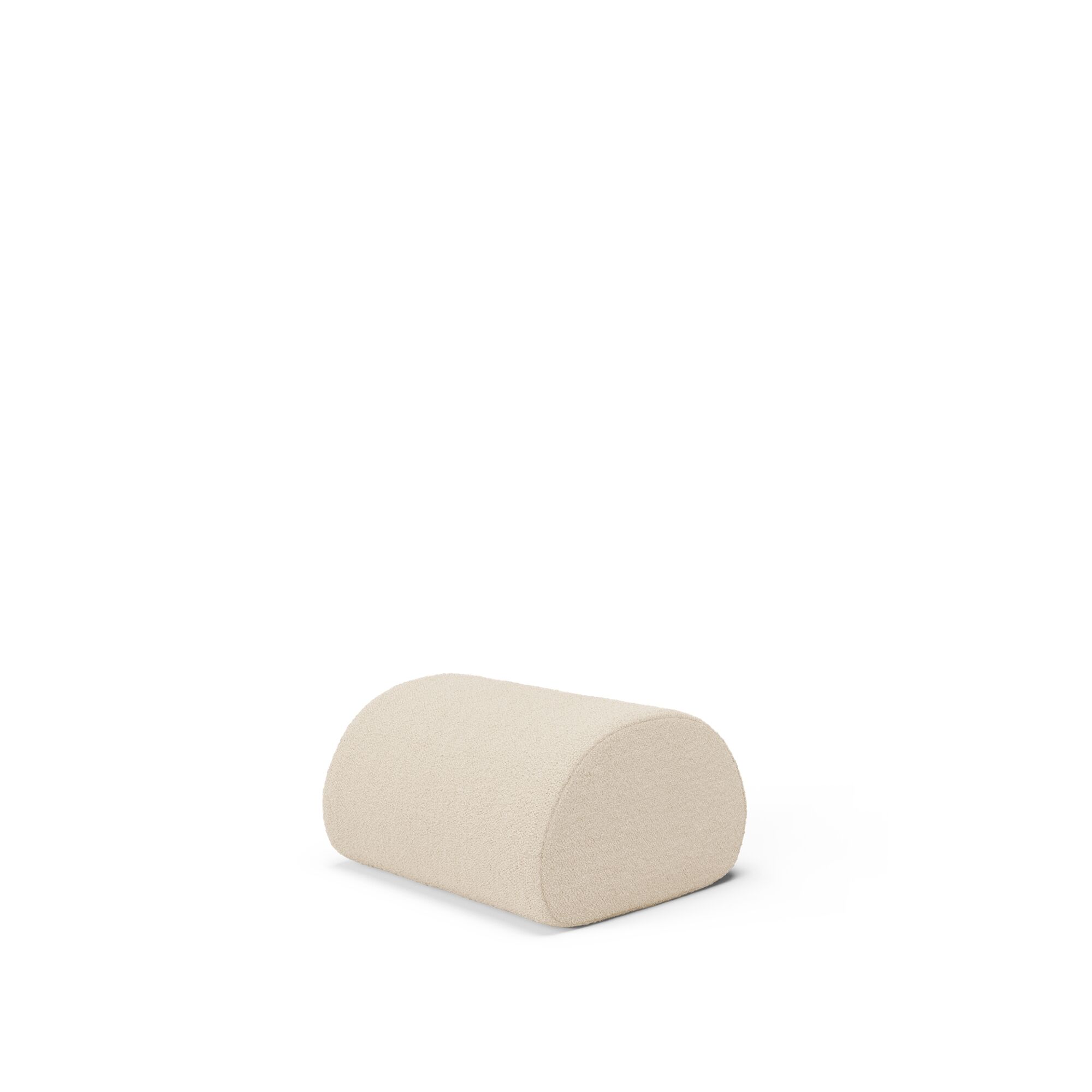 Rouli Puf Pure Boucl/Off-White