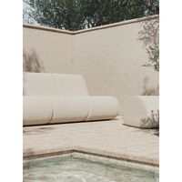 Rouli Pouf Pure Bouclé/Off-White
