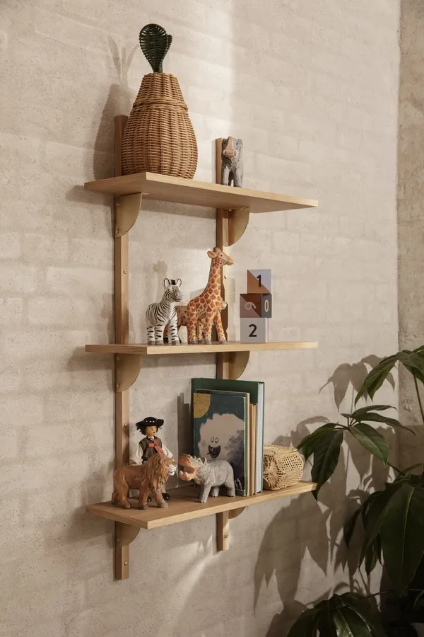 Sector Escritorio Roble/ Latón