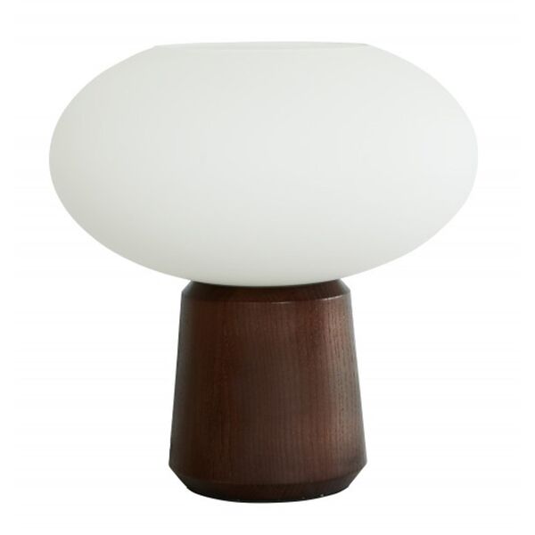 Lámpara de Mesa Olivia Fresno Oscuro