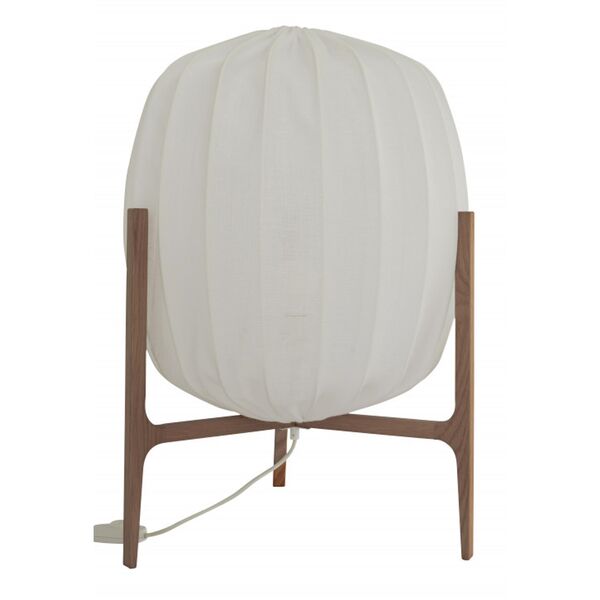 Lampada da Terra Prisma 48 Rovere/ Bianco