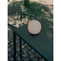 Lantern Transportabel Lampe Sort/Opal