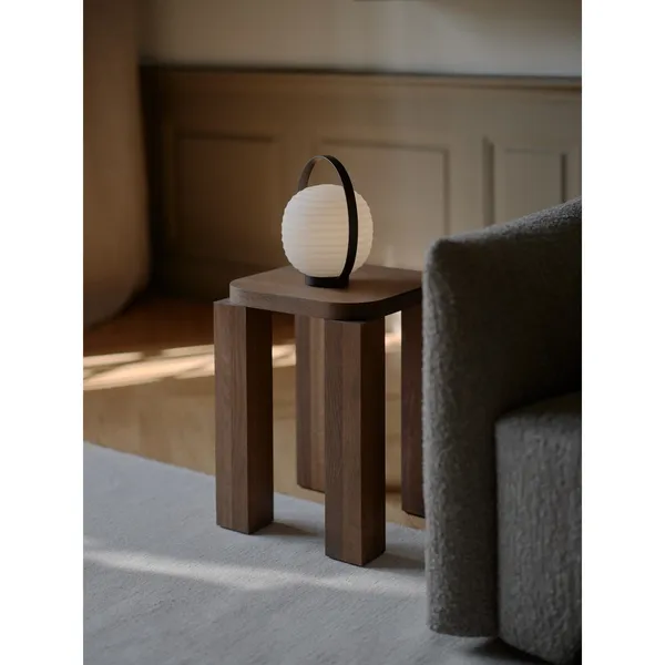 Lantern Transportabel Lampe Sort/Opal