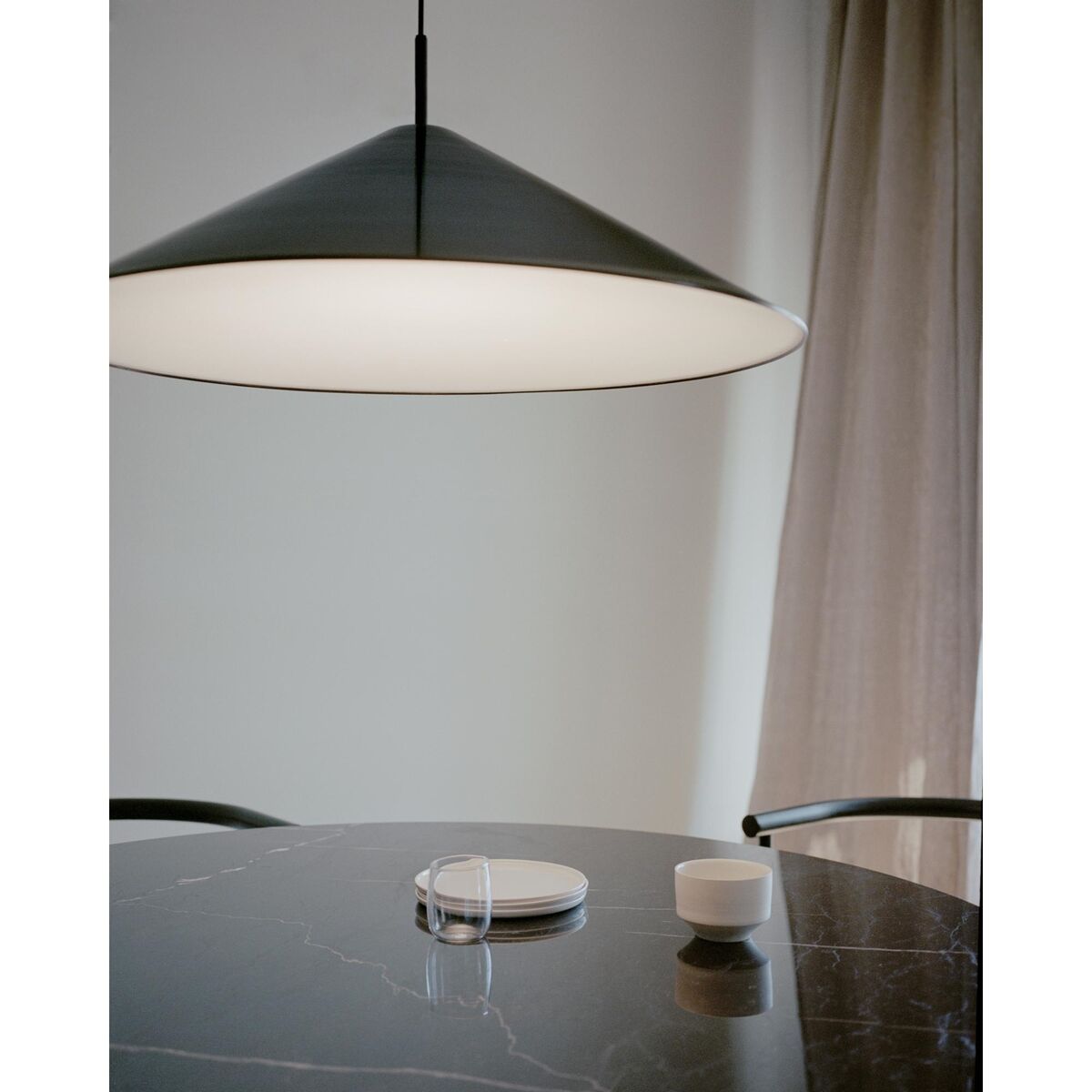 Brolly Pendant Ø90 Anodised Aluminum
