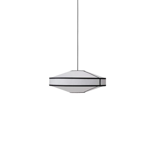 Kite 3B Lámpara Colgante Ø75 Blanco/ Negro
