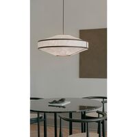 Kite 3B Taklampe Ø75 Hvit/ Sort