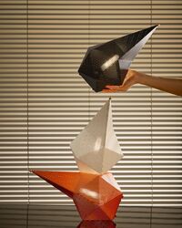 Bagdad Tragbare Lampe International Orange