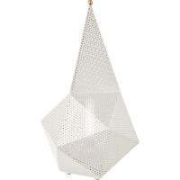 Bagdad Tragbare Lampe Cremeweiß/Halbmatt