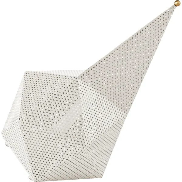 Bagdad Tragbare Lampe Cremeweiß/Halbmatt