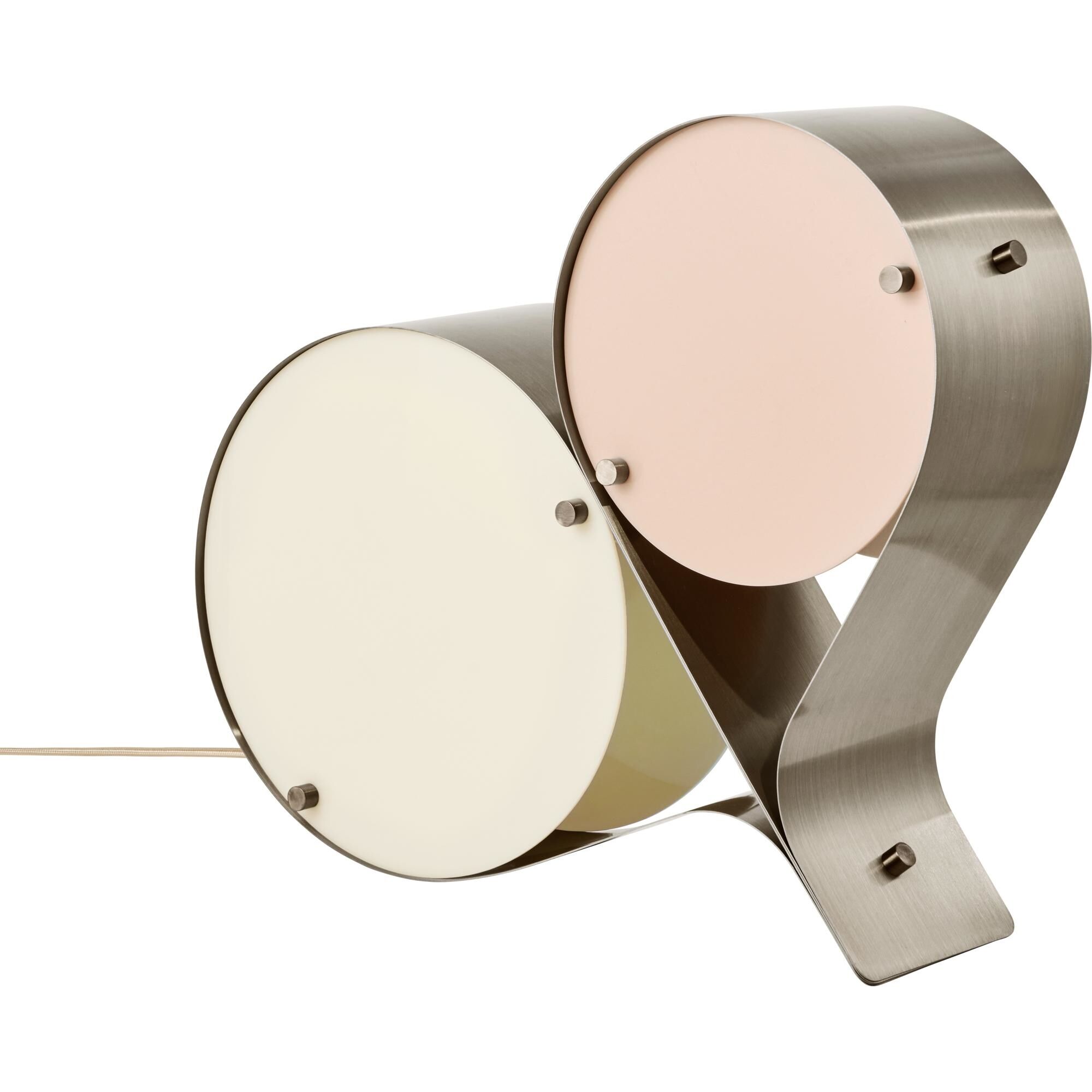 Coppia Bordslampa Elfenben/rouge