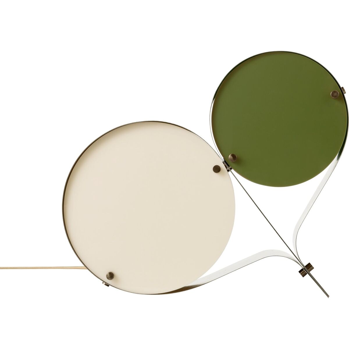Coppia Table Lamp Ivory/Olive