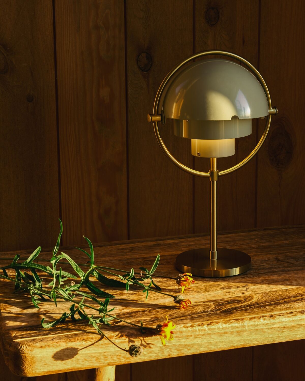 Multi-Lite Portable Lamp Pastel Grey