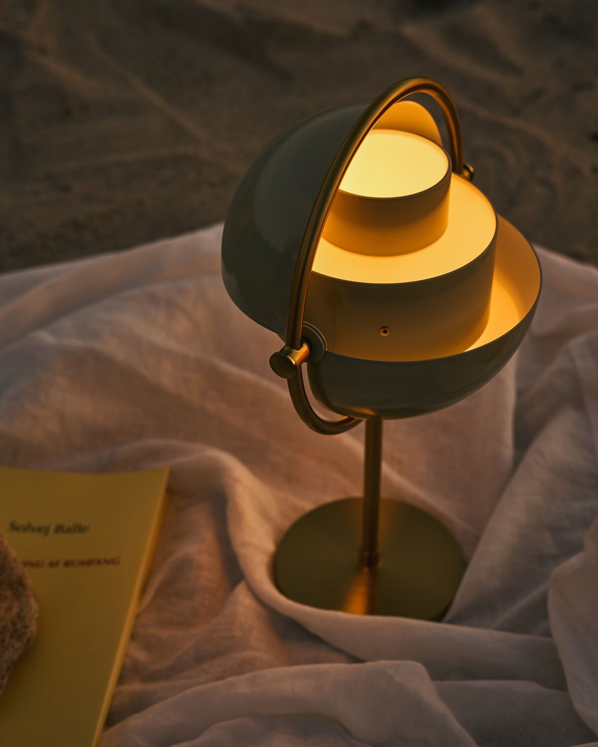 Multi-Lite Portable Lamp Pastel Grey