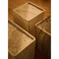 Pietra Sidobord Liten Liten Sepia