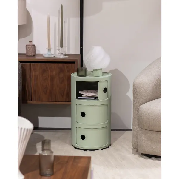 Componibili 3 Armoire Édition Spéciale Vert Mat