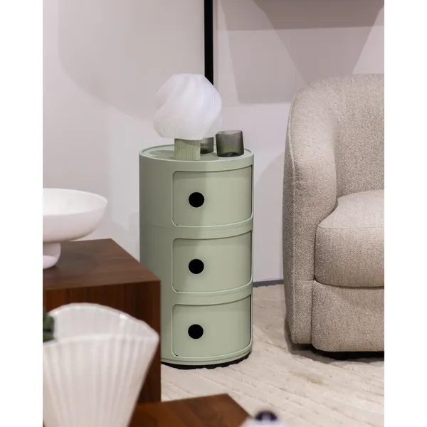Componibili 3 Armoire Édition Spéciale Vert Mat