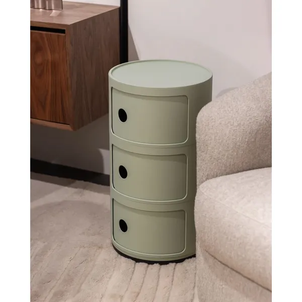 Componibili 3 Armoire Édition Spéciale Vert Mat